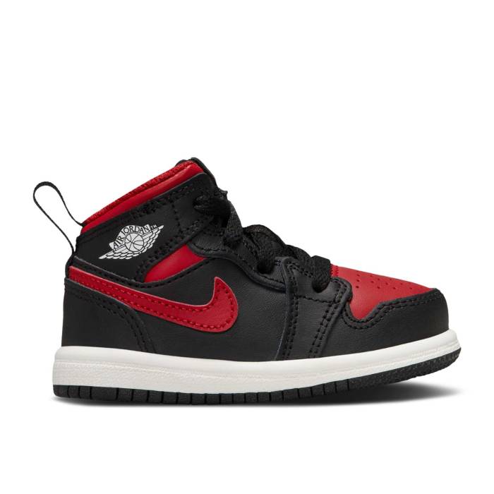 iCL@GAW[_ Air Jordan y Jordan 1 Mid Td 'Black Fire Red' Infant z xr[