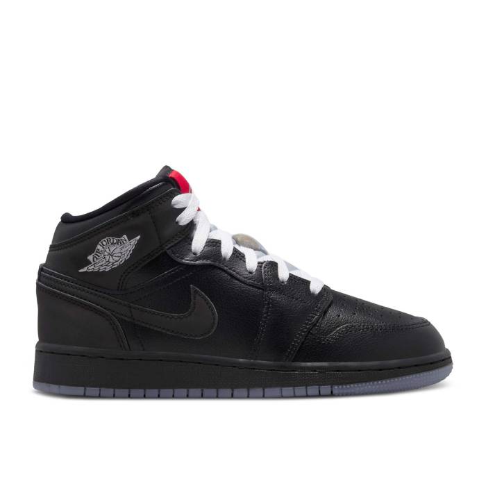 ʥ硼 Air Jordan  Jordan 1 Mid Gs 'Black Metallic Reimagined' Youth  ˥ å