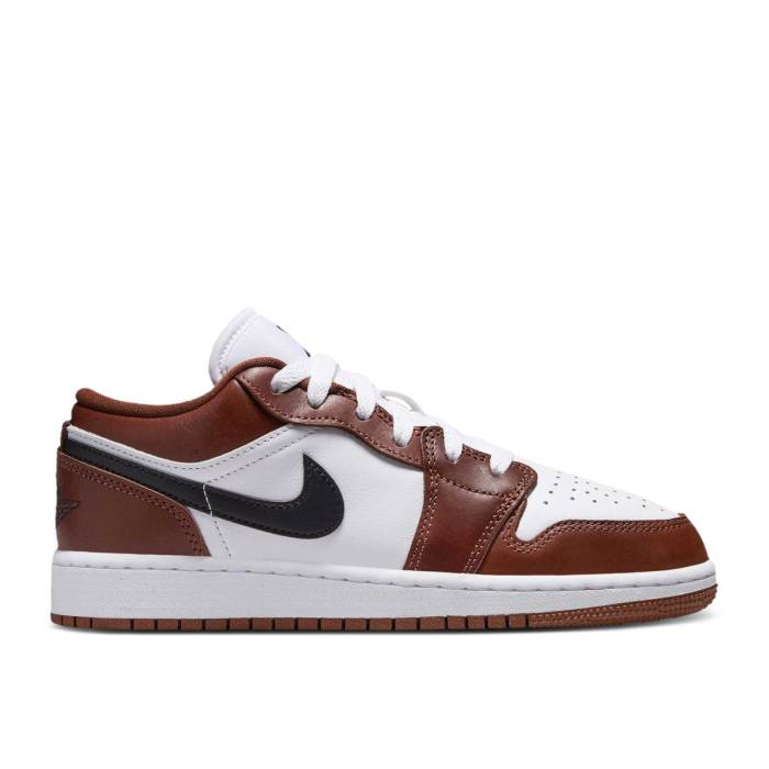 iCL@GAW[_ Air Jordan y Jordan 1 Low Gs 'Dark Pony' Youth z WjA LbY