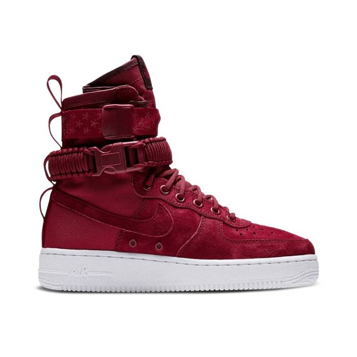 ʥ Nike  Wmns Sf Air Force 1 High 'Red Crush' Women  ǥ