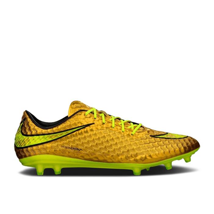 ʥ Nike  Hypervenom Phantom Premium Fg 'Metallic Gold Coin Volt' Men  