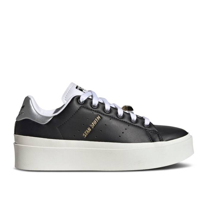 ǥ Adidas  Wmns Stan Smith Bonega 'Black Silver' Women  ǥ