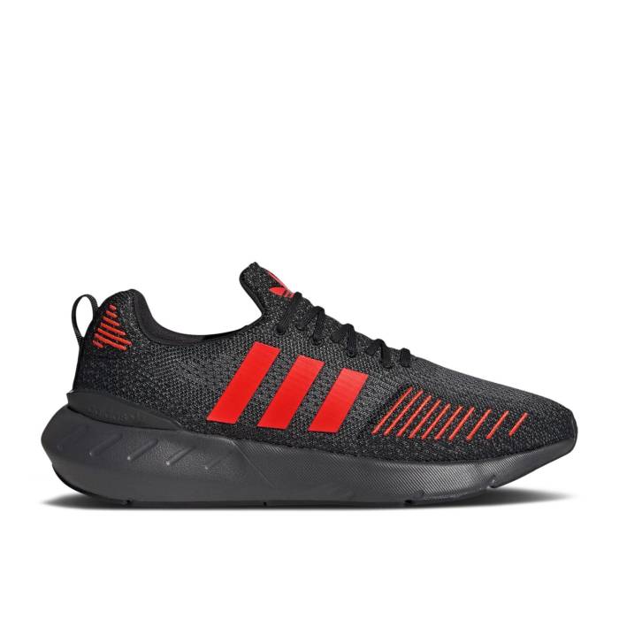 ǥ Adidas  Swift Run 22 'Black Solar Red' Men  եå 󥺥եå 塼 ¾塼