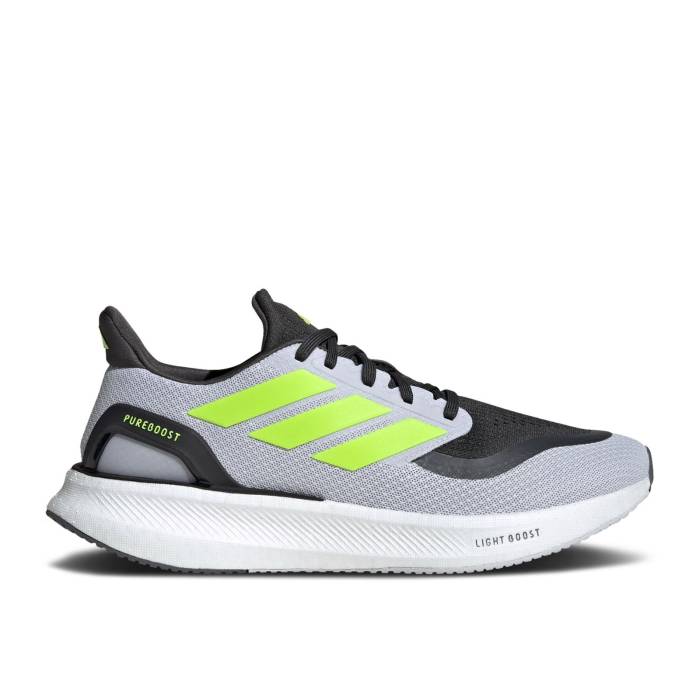 ǥ Adidas  Pureboost 5 'Dash Grey Lucid Lemon' Men  