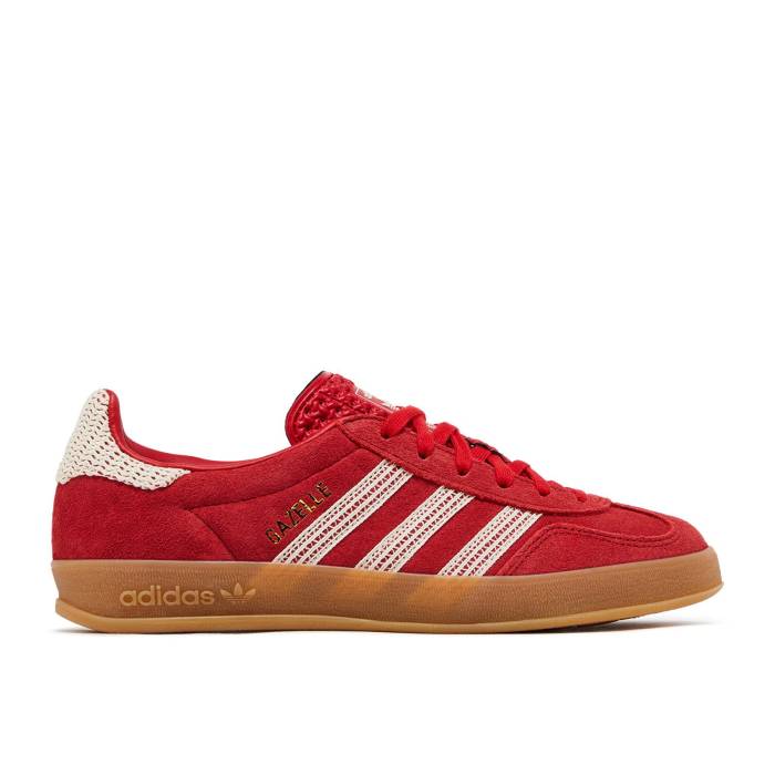 ǥ Adidas  Wmns Gazelle Indoor 'Crochet Pack - Scarlet' Women  ǥ