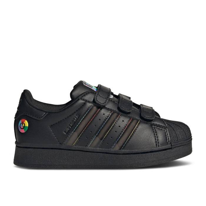 Yahoo! Yahoo!ショッピング(ヤフー ショッピング)アディダス Adidas 【 Superstar Comfort Closure C 'Led Lights Pack - Triple Black' Youth 】 ジュニア キッズ