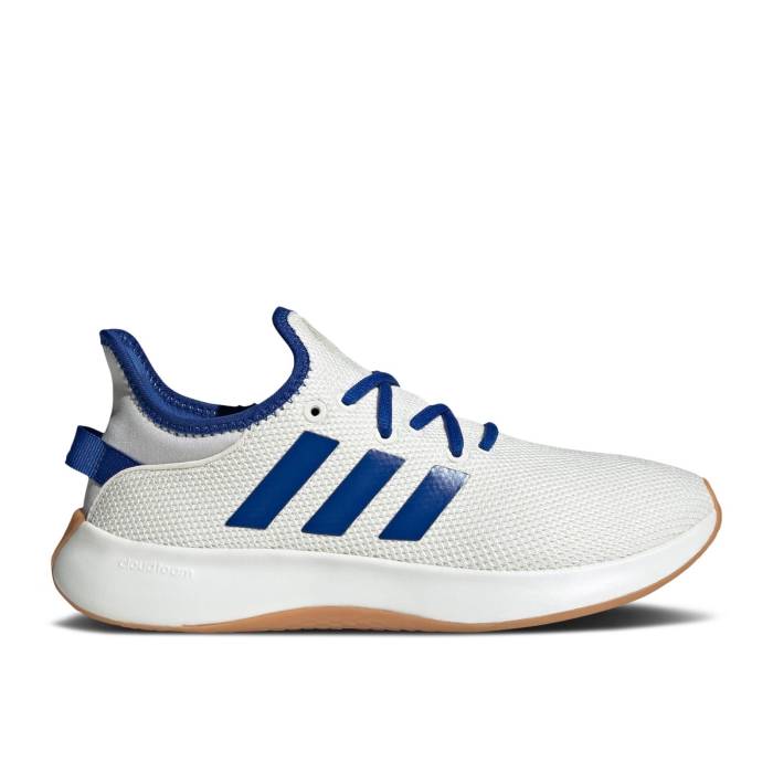 ǥ Adidas  Wmns Cloudfoam Pure 'White Royal Blue Gum' Women  ǥ