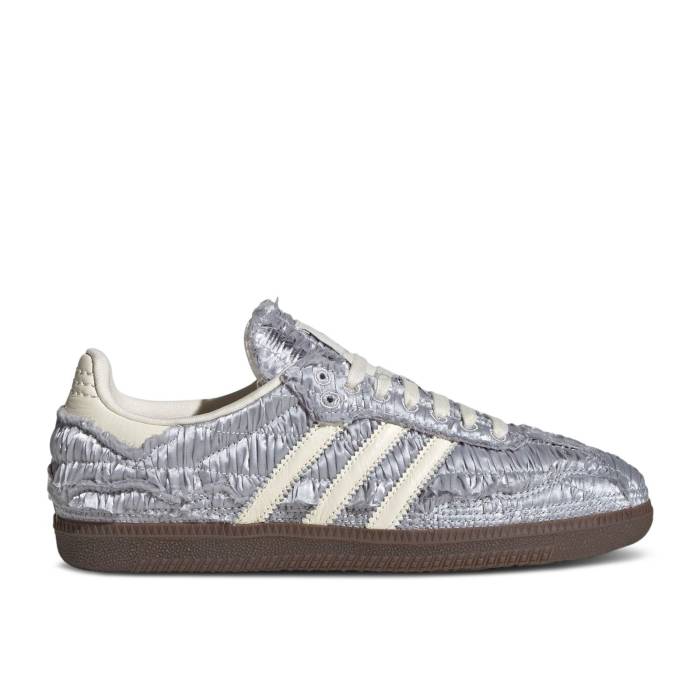ǥ Adidas  Caroline Hu X Wmns Samba Og 'Satin Pack - Silver Metallic' Women  ǥ
