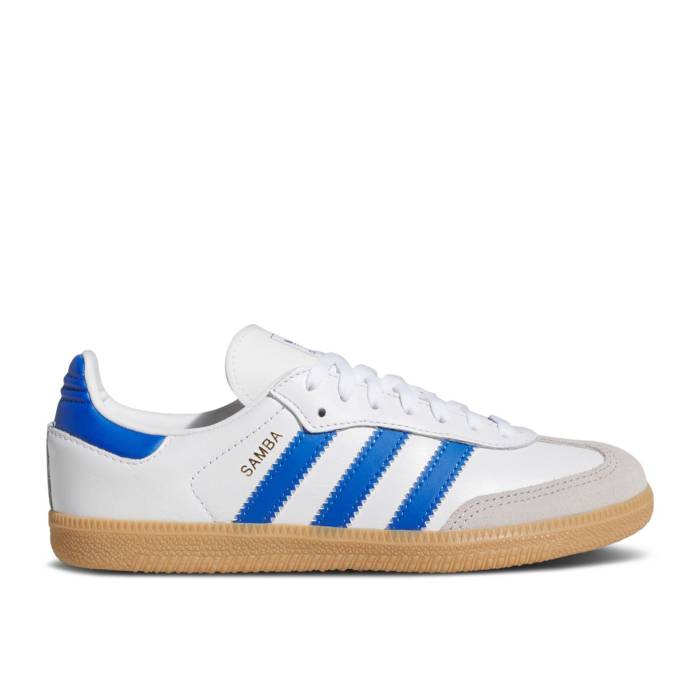 AfB_X Adidas y Samba Og C 'White Blue Gum' Youth z WjA LbY