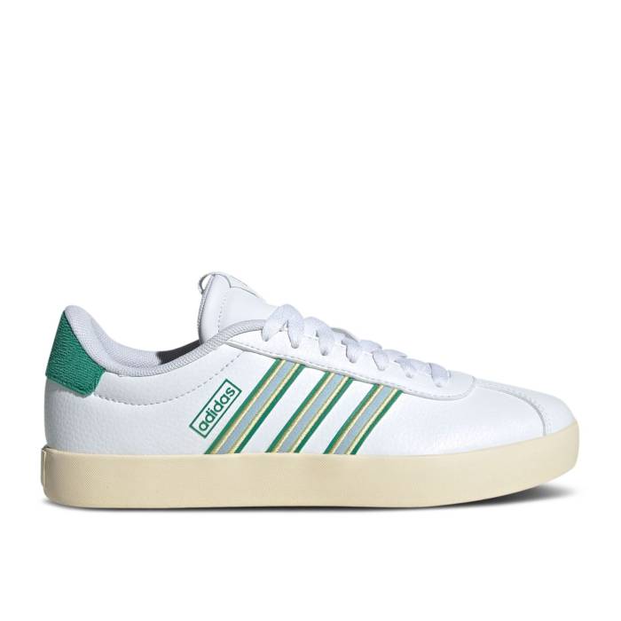ǥ Adidas  Vl Court 3.0 'White Semi Court Green' Men  