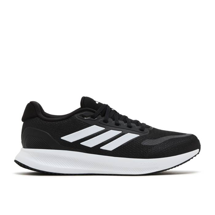 AfB_X Adidas y Runfalcon 5 Wide 'Black White' Men z t@bV Yt@bV V[Y ̑V[Y