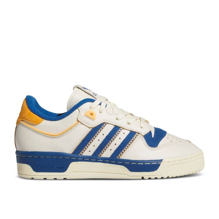 ǥ Adidas  Wmns Rivalry 86 Low 'Cream White Blue Easy Yellow' Women  ǥ