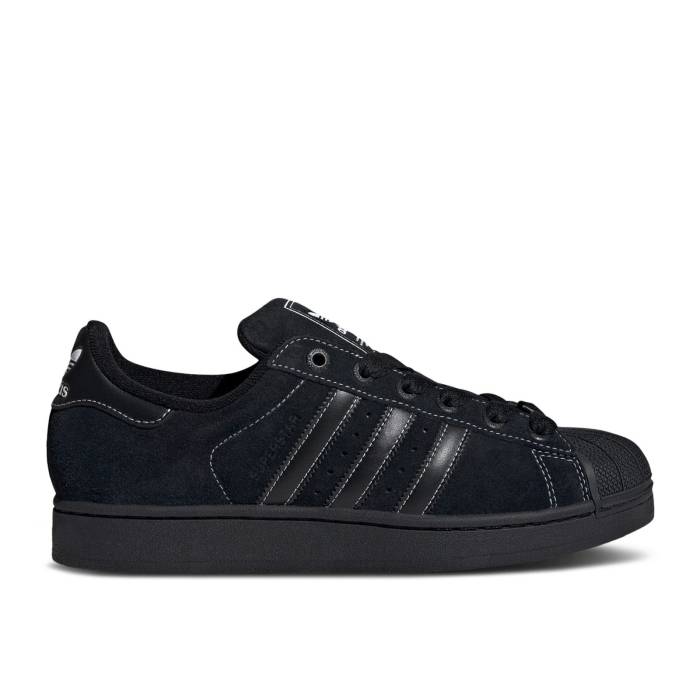 ǥ Adidas  Superstar 2 'Core Black Contrast Stitch' Men  