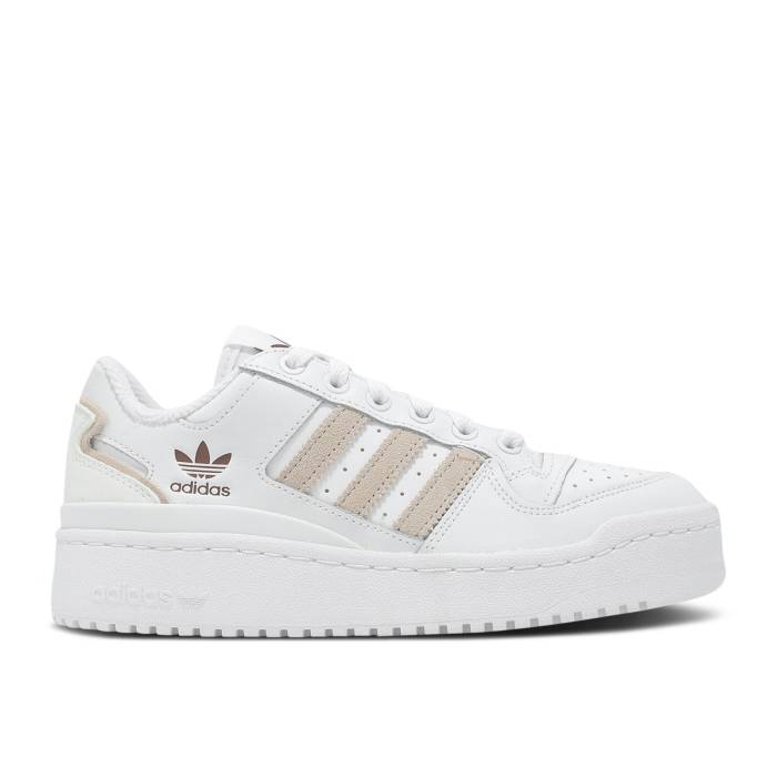 ǥ Adidas  Wmns Forum Bold Stripes 'White Wonder Taupe' Women  ǥ