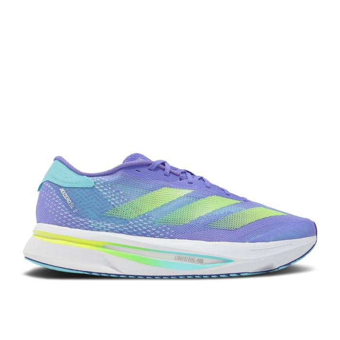 ǥ Adidas  Adizero Sl2 'Blue Spark Lucid Lemon' Men  
