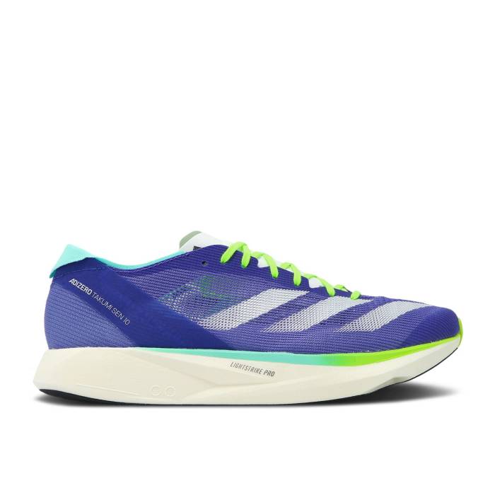 AfB_X Adidas y Adizero Takumi Sen 10 'Cobalt Blue Lucid Lemon' Men z Y