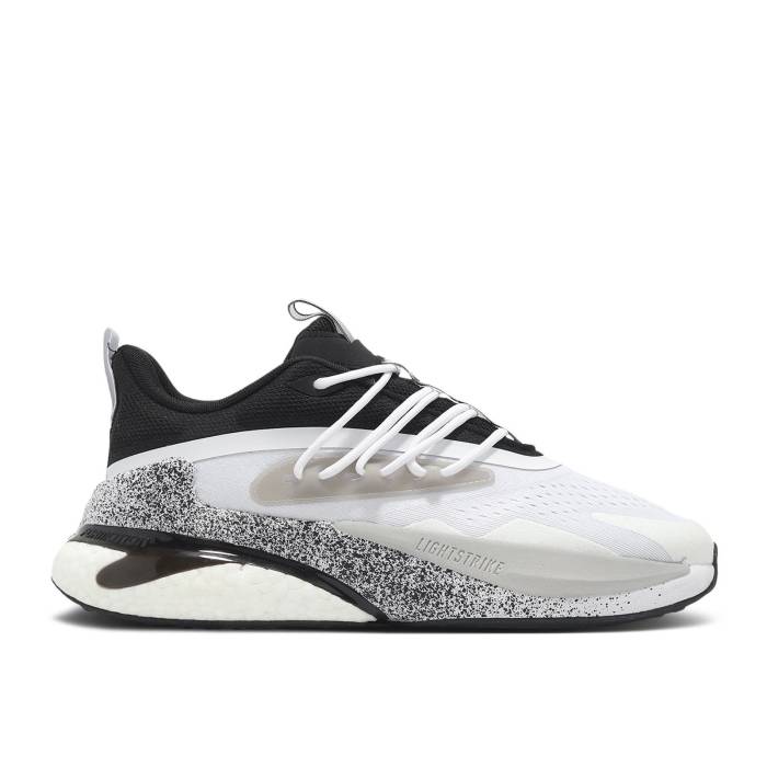 ǥ Adidas  Alphaboost V2 'White Light Solid Grey Black' Men  
