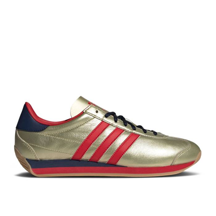 アディダス Adidas 【 Country Og 'Gold Metallic Scarlet' Men 】 メンズ