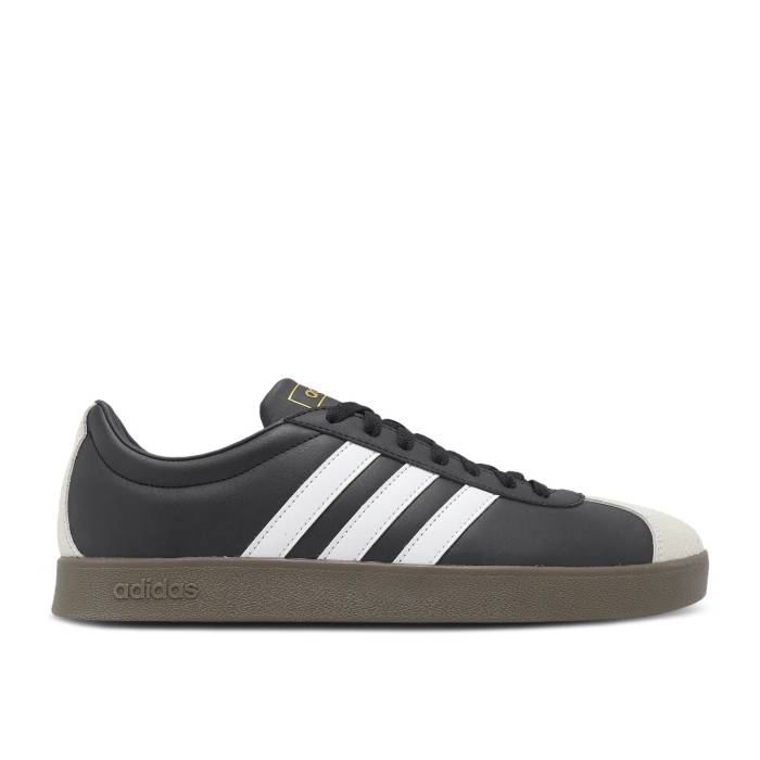 ǥ Adidas  Vl Court Classic 'Black White Gum' Men  