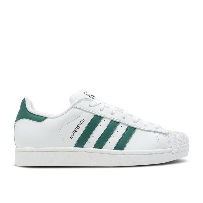 ǥ Adidas  Superstar 2 'White Collegiate Green' Men  