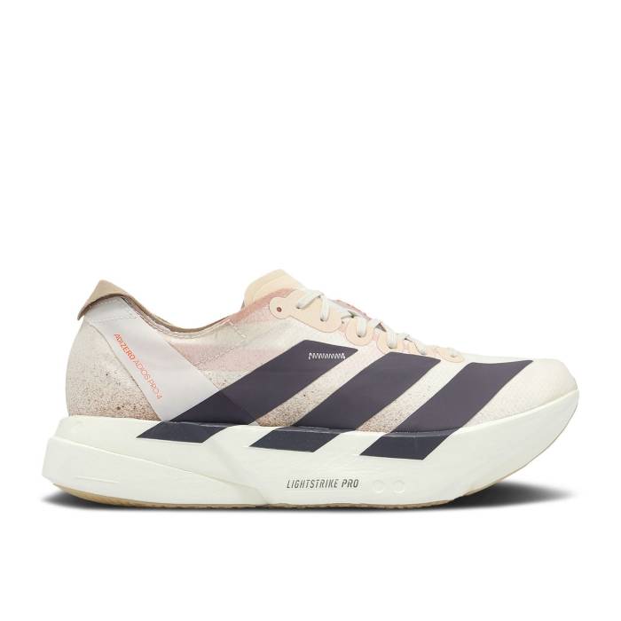 AfB_X Adidas y Adizero Adios Pro 4 'Chalk White Grey Strata' Men z Y