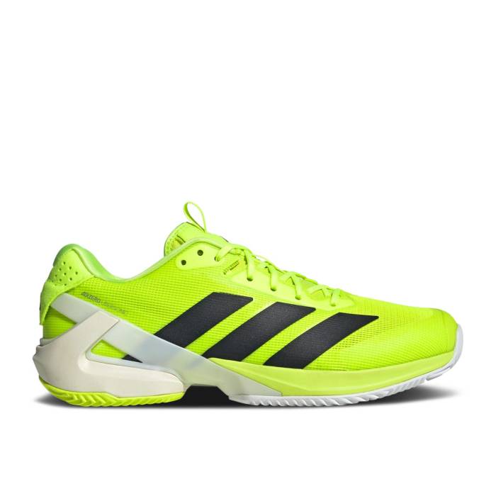 ǥ Adidas  Adizero Ubersonic 5 Clay 'Lucid Lemon Black' Men  