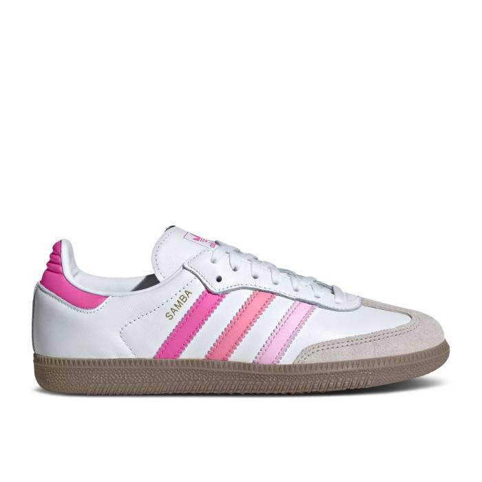 AfB_X Adidas y Samba Og J 'White Orchid Fusion' Youth z WjA LbY