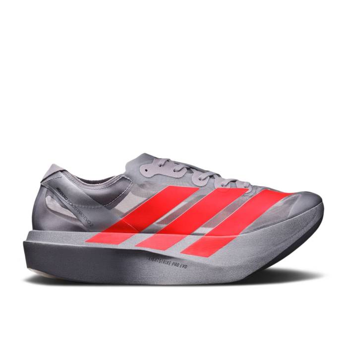 ǥ Adidas  Adizero Adios Pro Evo 2 'Silver Metallic Lucid Red' Men  
