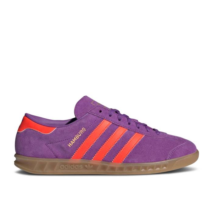 ǥ Adidas  Wmns Hamburg 'Active Purple Solar Red' Women  ǥ