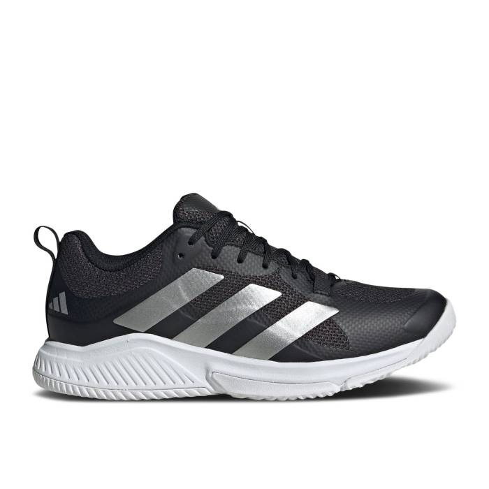 ǥ Adidas  Wmns Court Team Bounce 2.0 'Black Silver Metallic' Women  ǥ