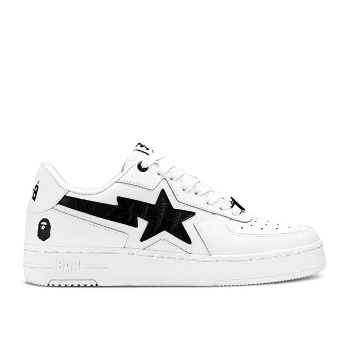 ٥ Bape  Sta Icon #1 M2 'Croc Pack - White Black' Men  եå 󥺥եå 塼 ¾塼