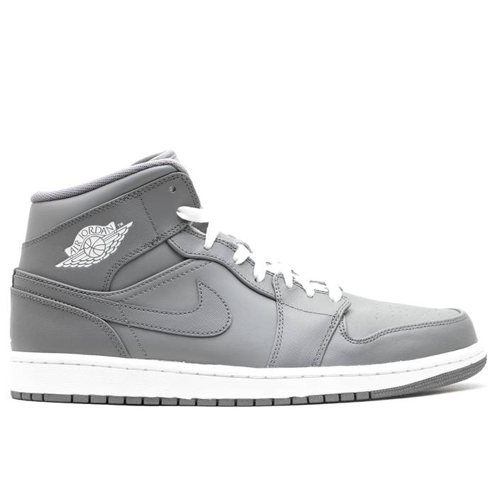 ʥ硼 Air Jordan  Jordan 1 Mid 'Grey White' Men  
