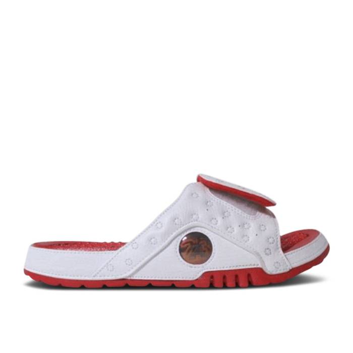 ʥ硼 Air Jordan  Jordan Hydro 13 Slide 'White Red' Men  