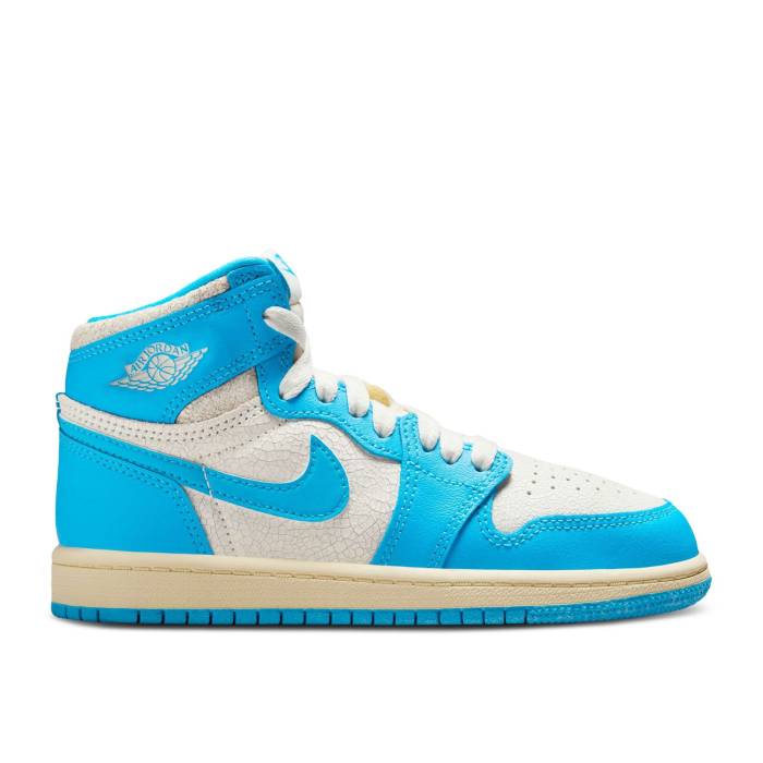 iCL@GAW[_ Air Jordan y Jordan 1 Retro High Og Ps 'Unc Reimagined' Youth z WjA LbY