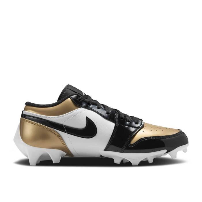 iCL@GAW[_ Air Jordan y Jordan 1 Low Td Cleat 'Gold Toe' Men z Y