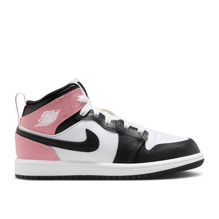 iCL@GAW[_ Air Jordan y Jordan 1 Mid Ps 'Rust Pink' Youth z WjA LbY