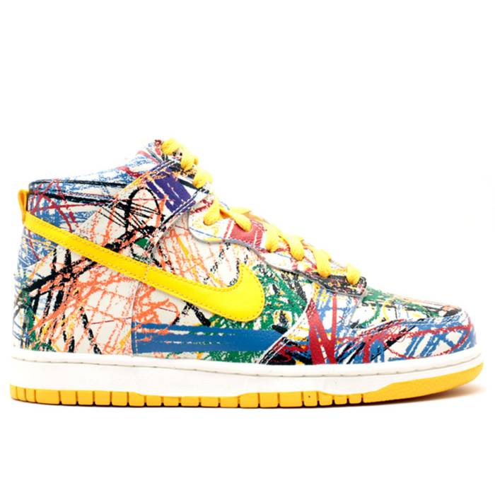 ʥ Nike  Dunk Hi Premium Qs Gs 'Scribble' Youth  ˥ å