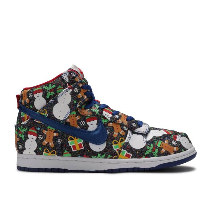 ʥ Nike  Concepts X Sb Dunk High Ps 'Ugly Christmas Sweater' 2017 Youth  ˥ å
