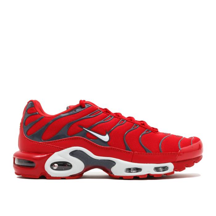 ナイキ Nike 【 Air Max Plus 'Red Pure Platinum' Men 】 ファッション メンズファッション シューズ スニーカー メンズ