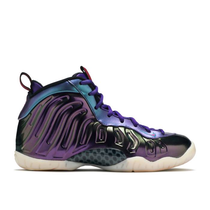 ナイキ Nike 【 Little Posite One Gs 'Iridescent Purple' Youth 】 ジュニア キッズ
