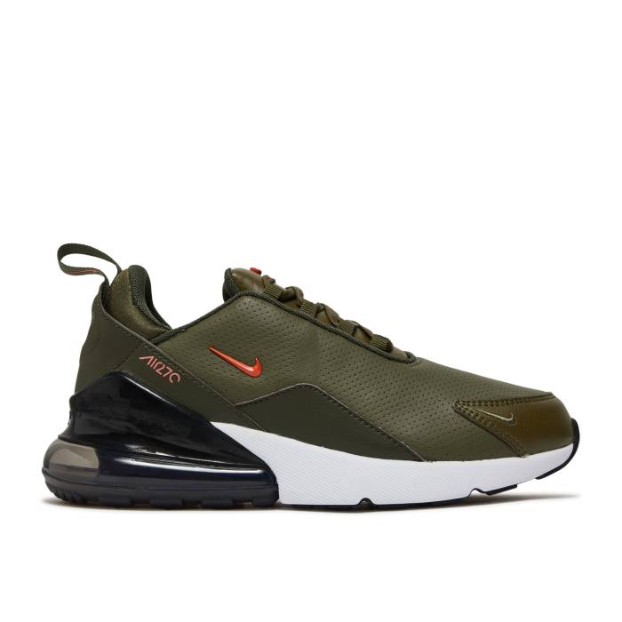 ナイキ Nike 【 Air Max 270 Premium Leather 'Olive' Men 】 ファッション メンズファッション シューズ スニーカー メンズ