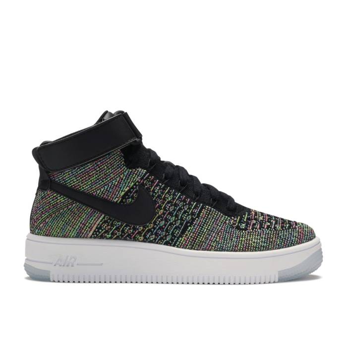 iCL Nike y Air Force 1 Ultra Flyknit Mid Gs 'Multi-Color' Youth z WjA LbY