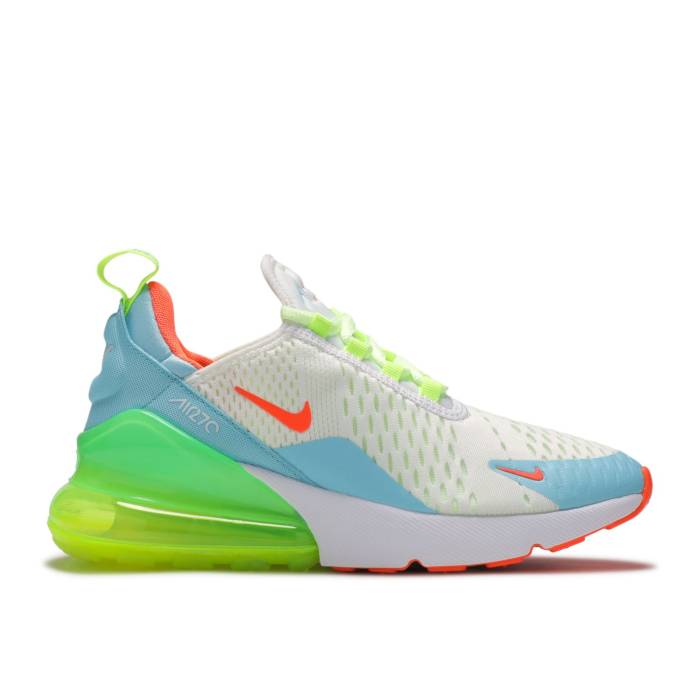 ʥ Nike  Air Max 270 Gs 'Blue Gaze Barely Volt' Youth  ˥ å