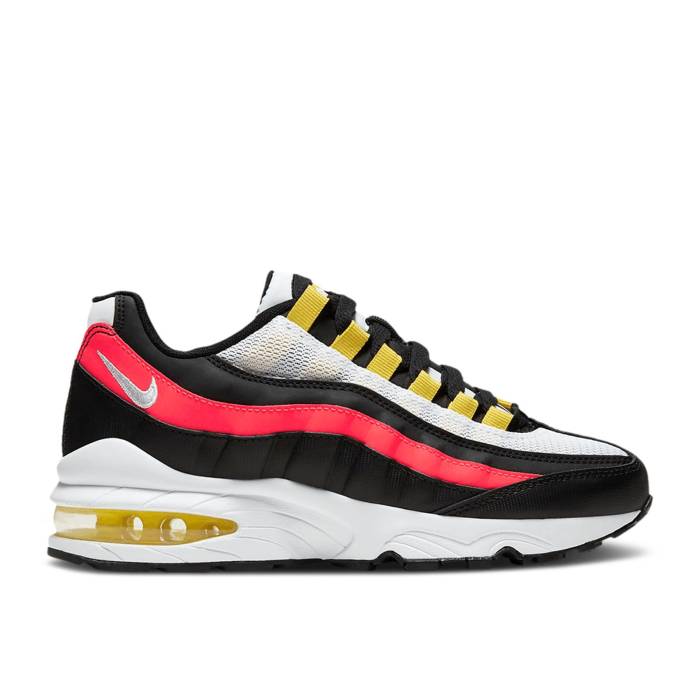 ナイキ Nike 【 Air Max 95 Gs 'White Bright Crimson' Youth 】 ジュニア キッズ
