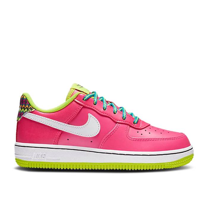 ナイキ Nike 【 Force 1 Ps 'Pink Blast Volt' Youth 】 ジュニア キッズ