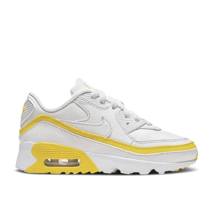 ナイキ Nike 【 Undefeated X Air Max 90 Bp 'White Optic Yellow' Youth 】 ジュニア キッズ