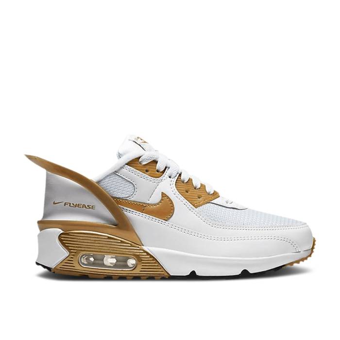ʥ Nike  Air Max 90 Flyease Gs 'Metallic Gold' Youth  ˥ å