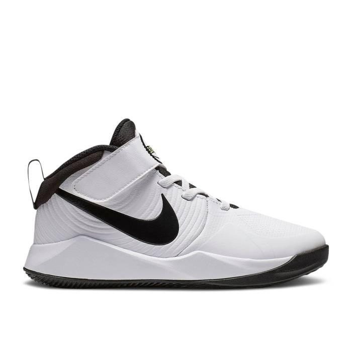 ʥ Nike  Team Hustle D9 Ps 'White Black' Youth  ˥ å