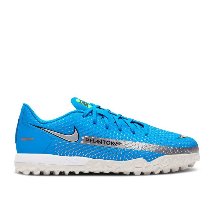 ʥ Nike  Phantom Gt Academy Tf Gs 'Photo Blue Metallic Silver' Youth  ˥ å