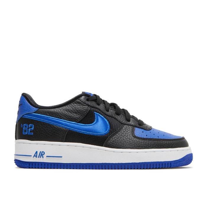 ʥ Nike  Air Force 1 Lv8 Gs 'Black Chile Racer Blue' Youth  ˥ å